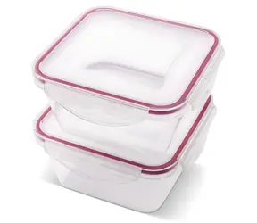 Lamart LT6060 CLIP przezroczysty / Zestaw pojemników na żywność / 2 szt. / 2 x 600 ml / plastik