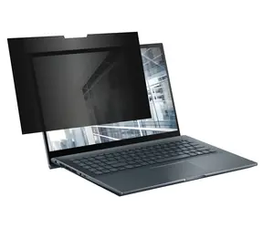 eSTUFF Filtr prywatyzujący samoprzylepny 13,5" czarny (GLBW13289196) / Filtr prywatyzujący / 3:2 / taśma klejąca / dotykowy
