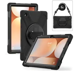 eSTUFF AUSTIN czarny / Etui na tablet / Samsung Galaxy Tab A11 / poliwęglan / wytrzymały