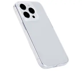 eSTUFF INFINITE VIENNA iPhone 15 Pro transparent / Protective cover / Recycled TPU (GRS)