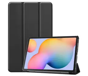 eSTUFF Houston czarny / Etui na tablet / Samsung Galaxy Tab S8+/S7+/S7 FE / Skóra PU