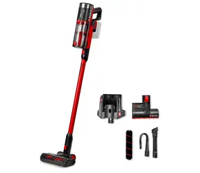 Einhell TE-SV 18/270 Li BL-Solo czerwony/czarny / Odkurzacz bezprzewodowy / 18 V / 27000 Pa / HEPA / bez akumulatora