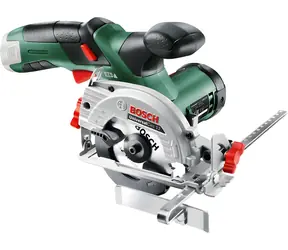 BOSCH PKS 12V Li 85 mm / Pilarka tarczowa akumulatorowa / 10,8-12 V / Głębokość cięcia 85 mm / Odsysanie pyłu / LED