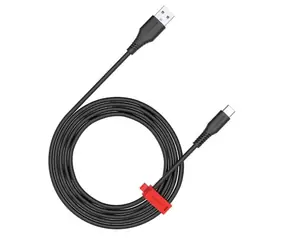 Canyon AC18SC czarny / Kabel / USB-A - USB-C / 18 W / 1,2 m