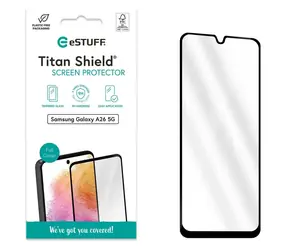 eSTUFF Titan Shield do Samsung Galaxy A26 5G / Szkło ochronne / 9H / Szkło hartowane