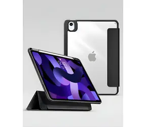 eSTUFF BOSTON czarny / Etui do Apple iPad Air 10,9" (2020/2022) / Skóra PU / Zapięcie magnetyczne