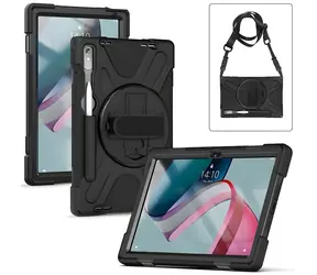 eSTUFF AUSTIN Defender / Etui na tablet / Lenovo TAB P11 Pro 2022 2. generacji (TB132FU) / czarny