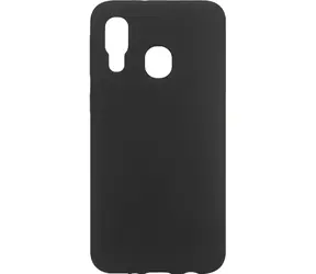 eSTUFF MADRID Samsung Galaxy A40 czarny / Etui ochronne / Silikon