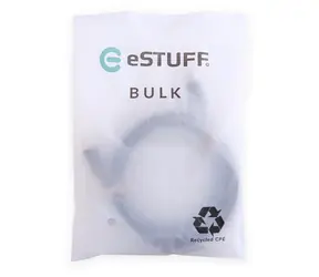 eSTUFF INFINITE (GRS) czarny / Kabel danych / USB-C / 2 m / PD 60 W