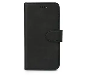 eSTUFF WALES do Apple iPhone 17 Pro czarny / etui / portfel / 3 miejsca na karty