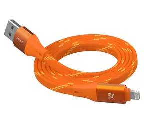 Adam Elements PeAk MF401 pomarańczowy / Kabel do ładowania i transmisji danych / 4 w 1 / Magnetyczny / 60 W