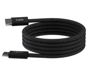 Adam Elements iLinio C100 czarny / Kabel magnetyczny / USB-C - USB-C / 100W / 2 szt.