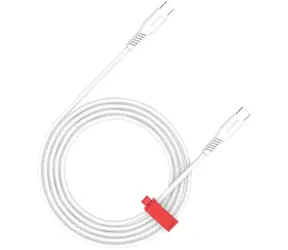Canyon CC100SC20 biały / Kabel / USB-C - USB-C / PD 100 W / 20 Gb/s / 2 m