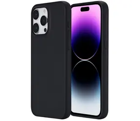 eSTUFF INFINITE VIENNA iPhone 15 Pro Max czarny / Etui / TPU / Materiał z recyklingu (GRS)