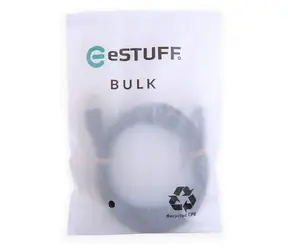 eSTUFF INFINITE (GRS) czarny / Kabel / USB-C - USB-A / 2 m / USB PD 60 W