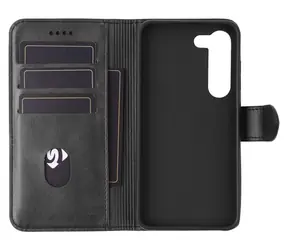 eSTUFF WALES czarny / Etui / Samsung Galaxy S26+ / Portfel / 3 miejsca na karty