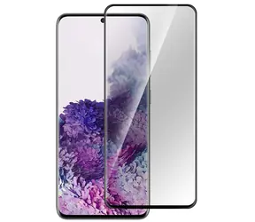 eSTUFF Titan Shield do Samsung Galaxy S20/S20 5G / Ochrona ekranu / Szkło hartowane / 9H / Pełna klatka