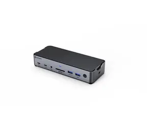 eSTUFF Triple 4K USB-C / Stacja dokująca / 3 wyświetlacze / 2x HDMI / USB-C PD 100W / GLAN