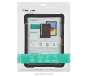 eSTUFF Galaxy Tab A9 Chicago czarny / Etui / do Samsung Galaxy Tab A9 / poliwęglan