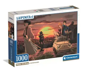 Clementoni Puzzle Lupin III / 1000 elementów / od 14 lat