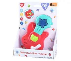 Gitara PLAYGO dla dzieci gwiazda rocka / plastik / 2 baterie AA