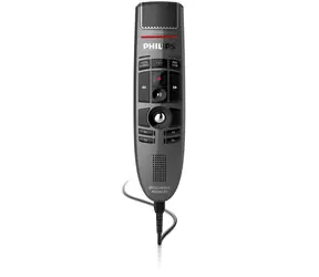 Philips LFH3500 SpeechMike Premium / Mikrofon do dyktowania / USB / Wbudowany głośnik / Metalowy