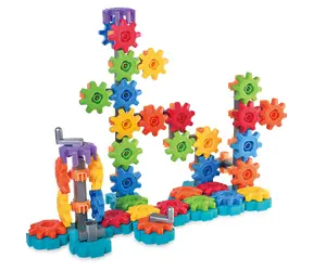 Zestaw konstrukcyjny HAP-P-KID STEM Deluxe / 100 elementów / koła zębate / od 4 lat