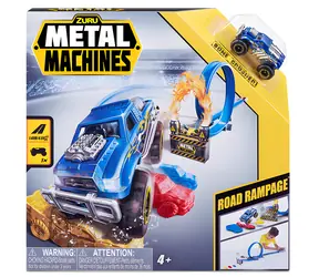 Tor samochodowy Zuru Metal Machines Road Rampage / 30 × 30 cm / od 5 lat