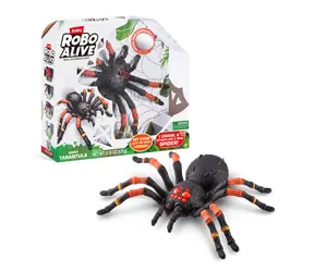 Zuru Robo Alive Tarantula / Zabawka interaktywna / 38 cm / 3 baterie AA (brak w zestawie)