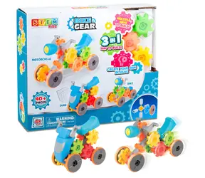 Zestaw konstrukcyjny HAP-P-KID Motocykl i quad 3w1 / 40 elementów / od 4 lat