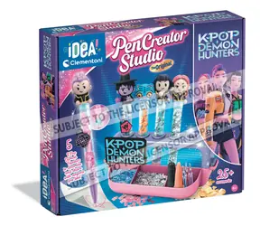 Clementoni IDEA Zestaw kreatywny K-Pop do robienia długopisów / od 6 lat