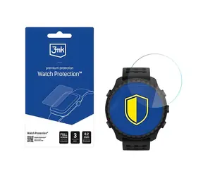 Szkło ochronne 3mk do zegarka SUUNTO Core 2 / Szkło ochronne / hybrydowe / zestaw 3 sztuk + zestaw do czyszczenia