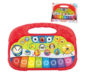 PLAYGO Keyboard Animal Orchestra / Instrument muzyczny / dźwięki i rytmy / 2 baterie AAA / od 3 lat