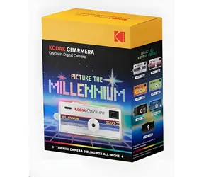 Kodak Charmera Millennium / Cyfrowy aparat na breloku / Blind Box / 1,6 Mpx CMOS / USB-C / microSD