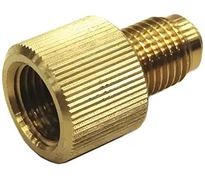Makita AS0Y06110K Adapter do pompy próżniowej DVP180 / Adapter / Gwint 5/16" - 1/4" / Mosiądz