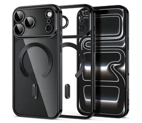 Tech-Protect MagFlex czarny / Etui / Apple iPhone 17 Pro, 18 Pro / MagSafe