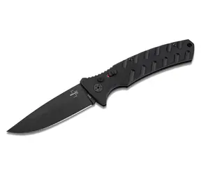 Boker Large Strike Grivory czarny / Nóż kieszonkowy / Ostrze D2 9,2 cm / Rękojeść Grivory / Automatyczne otwieranie