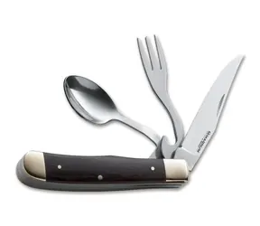 Boker Bon Appetite / Nóż kieszonkowy / Stal 440A / Rękojeść z drewna pakka / Slipjoint