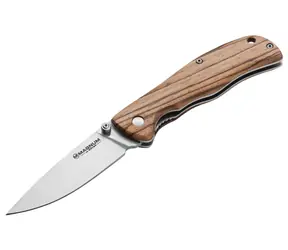 Boker Backpacker / Nóż kieszonkowy / Stal 440A / Ostrze 8,6 cm / Rękojeść drewniana / Blokada Liner