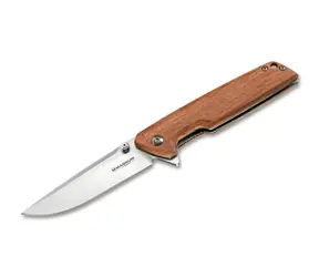Boker Slim Brother Wood / Nóż kieszonkowy / Stal 440A / Rękojeść Bubinga / Blokada Linerlock