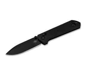 Böker Kihon DC All Black / Nóż kieszonkowy / Stal D2 / Rękojeść nylonowa / ostrze 8,2 cm / długość 20 cm
