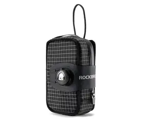 Rockbros P010 czarny / Torba podsiodłowa z uchwytem na butelkę / Wielofunkcyjna