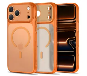 Tech-Protect MagPrime MagSafe matowy pomarańczowy / Cover / Apple iPhone 17 Pro Max, 18 Pro Max / MagSafe