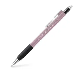 Ołówek mechaniczny Faber-Castell Grip 1345 pudrowy róż / 0,5 mm / uchwyt gumowany