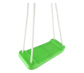 Huśtawka CHEMOPLAST zielona / Nośność 60 kg / Siedzisko 44 × 17 cm / od 6 lat