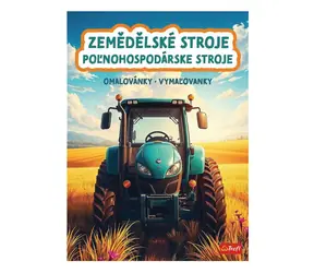 Kolorowanka Trefl Maszyny rolnicze / 20x27,5 cm / 3+
