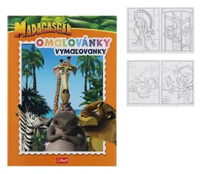 Trefl Kolorowanka Madagaskar / 24 strony / 20x27,5 cm / 3+