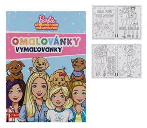 Kolorowanka Trefl Barbie / Kolorowanka / 24 strony / 20x27,5 cm / od 3 lat