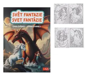 Kolorowanka Trefl Świat Fantazji / Kolorowanka / 20x27,5 cm / od 3 lat