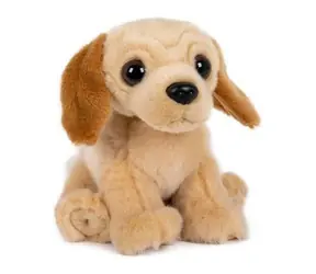 TEDDIES Pluszowy piesek labrador siedzący 15x17 cm / Pluszowy / od 0 miesięcy